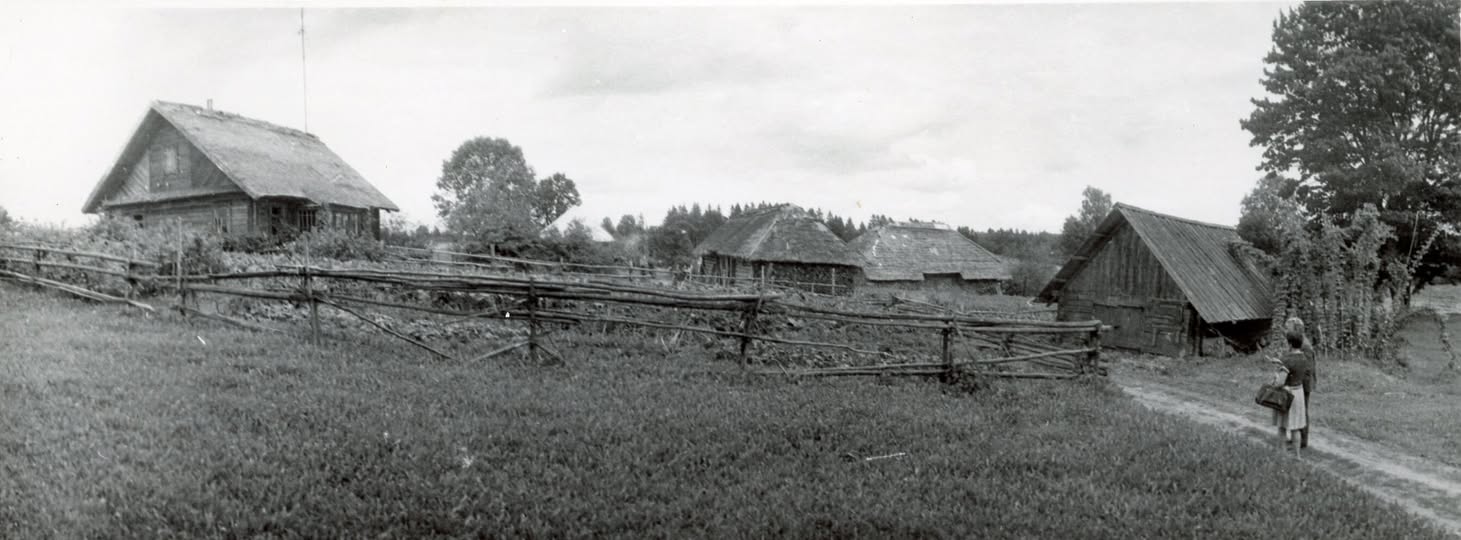 Siaudiniskio kaimas 1970 m